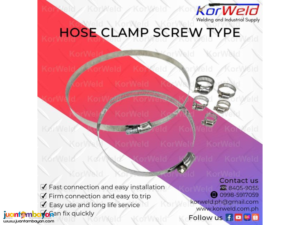 Hose Clamp screw Type