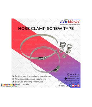 Hose Clamp screw Type