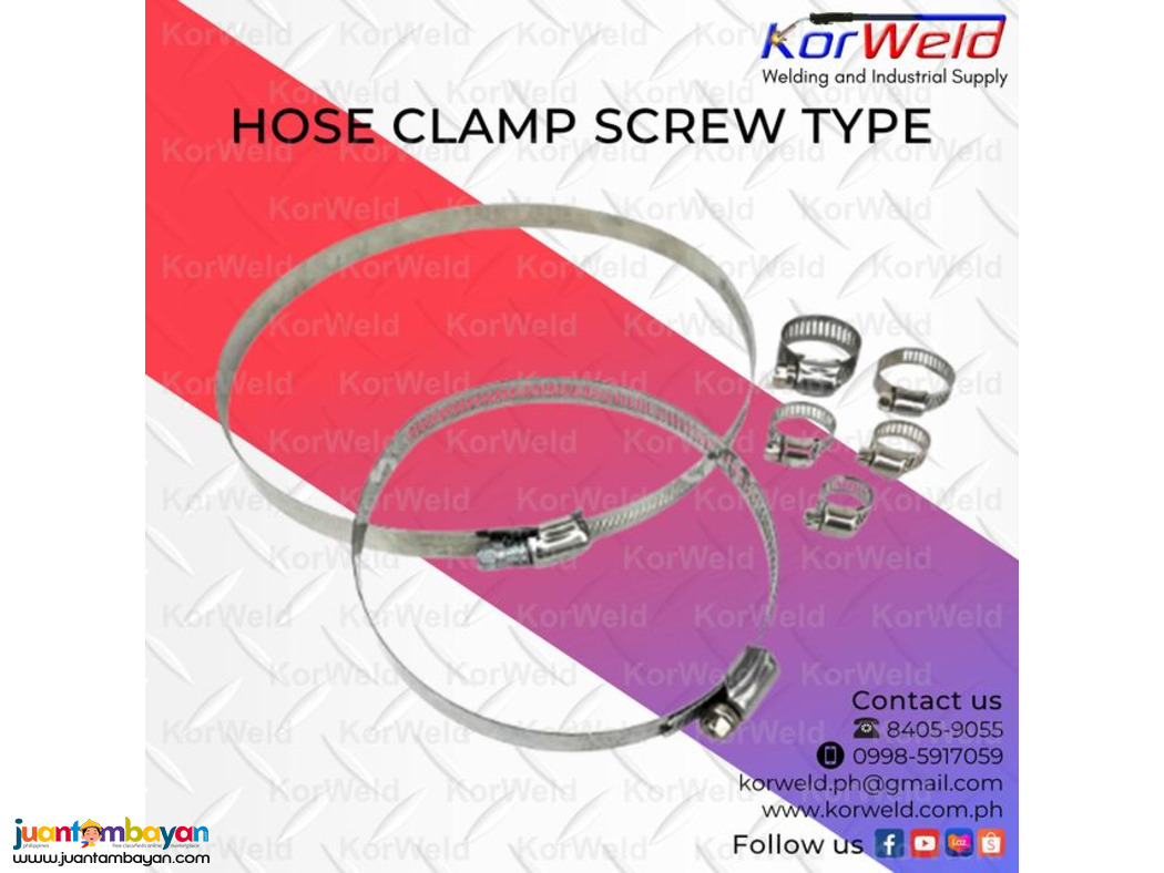 Hose Clamp screw Type