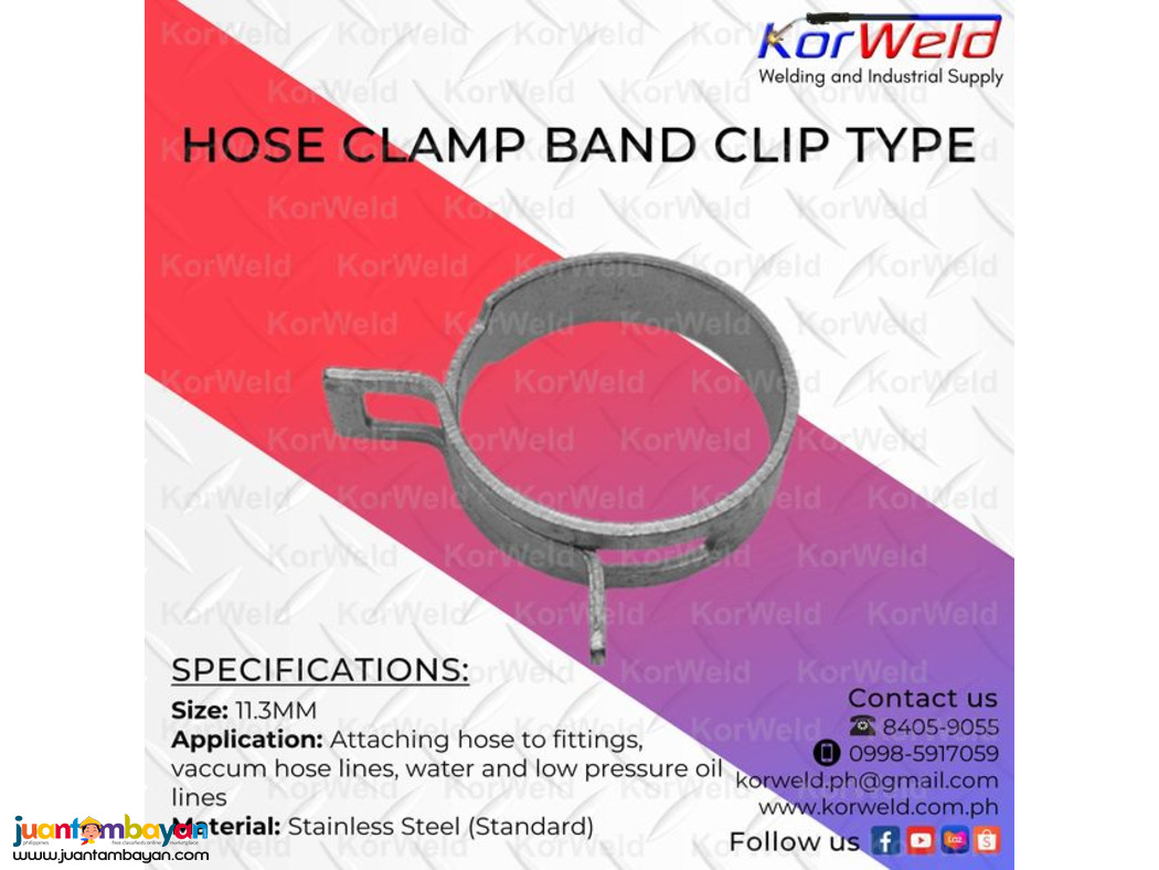 Hose Clamp Band Clip Type