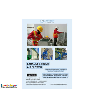 Exhaust & Fresh Air Blower [Installation & Supply]