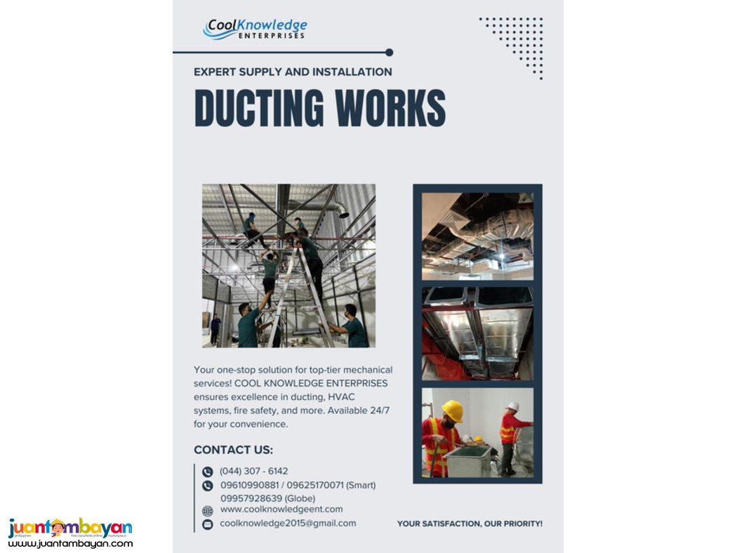 DUCTING [SUPPLY & INSTALLATION]