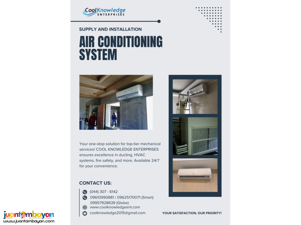 expert supply & installation [AIR CONDITIONER]