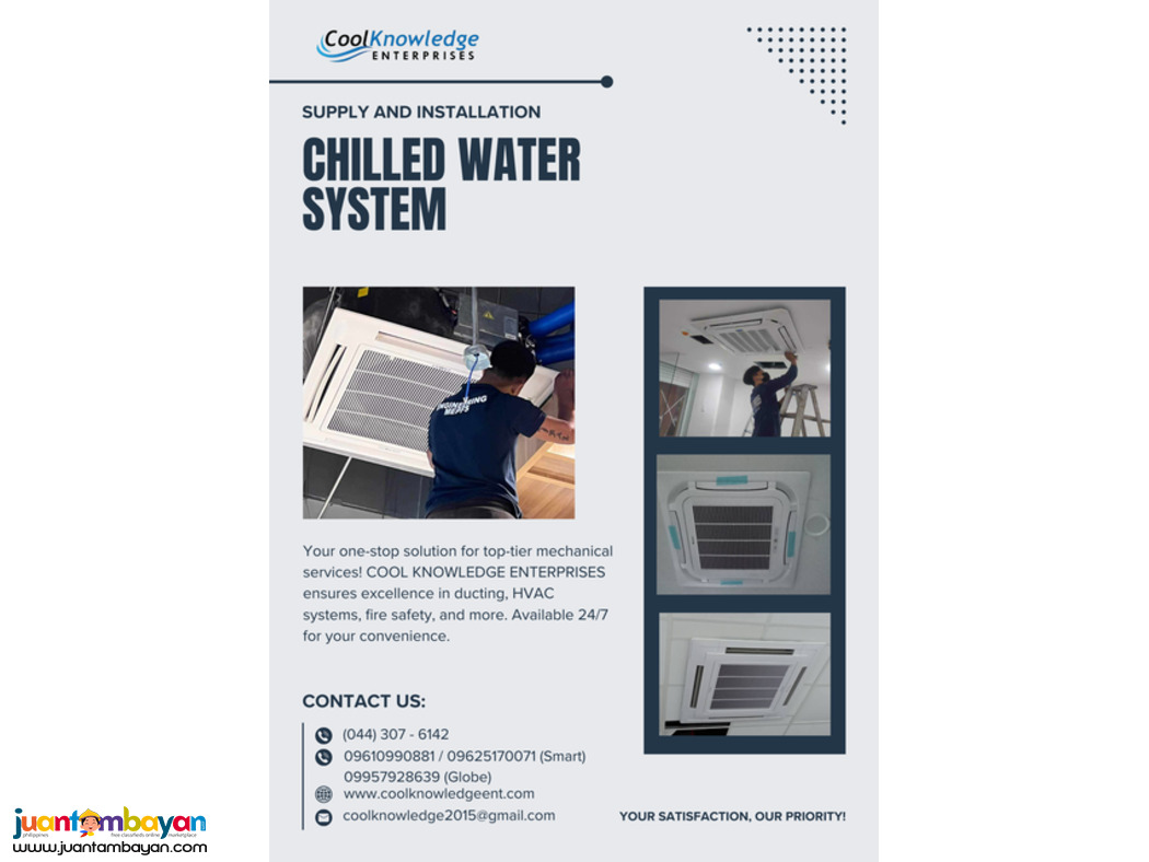 EXPERT SUPPLY & INSTALLATION [CHILLED WATER SYSTEM]