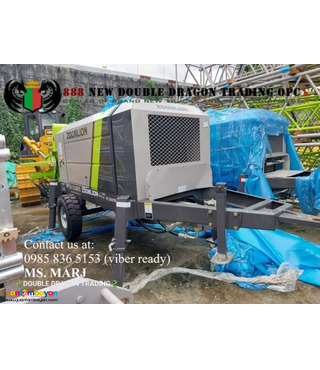 #HBT50.10.60RS ZOOMLION TRAILER PUMPCRETE Emission level Ⅲ, 60KW