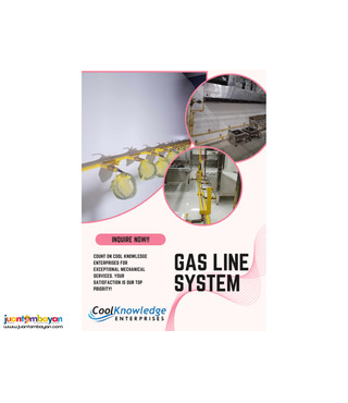 SERVES GAS LINE AT HIGH QUALITY SUPPLY AND INSTALLATION