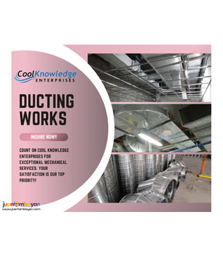 DUCTING WORKS SUPPLY AND INSTALLATION NATIONWIDE