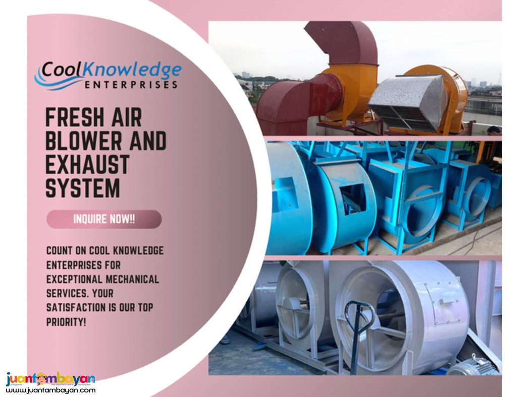 FAB AND EXHAUST - SUPPLY AND INSTALL