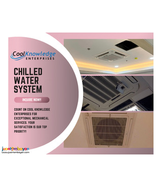 cHILLED WATER SERVICES - INSTALLATION AND SUPPLY!