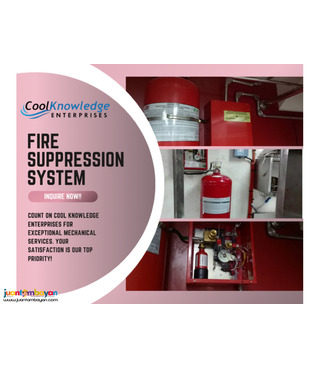 FIRE SUPPRESSION SYSTEM - HIGH QUALITY! INSTALLATION AND SUPPLY