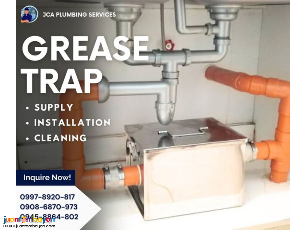 GREASETRAP INSTALLATION AND MALABANAN JCA