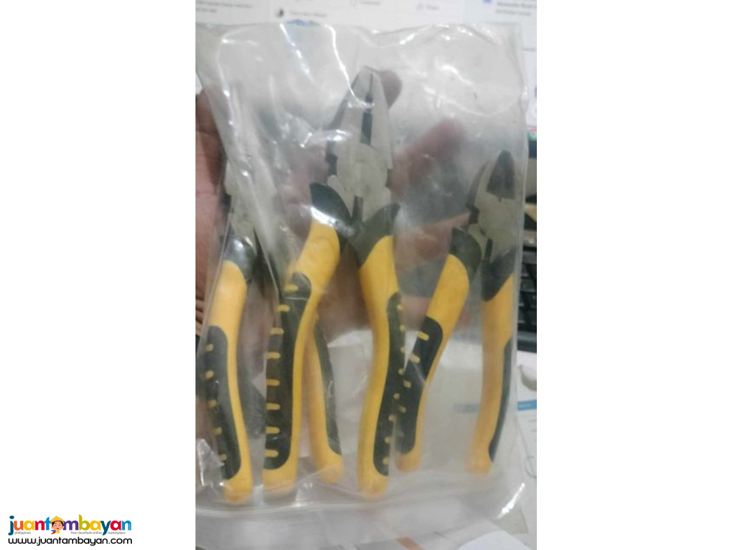 3pcs 6 Inches Heavy Duty Pliers Tool set