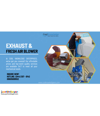 EXHAUST & FRESH AIR BLOWER AT CKE