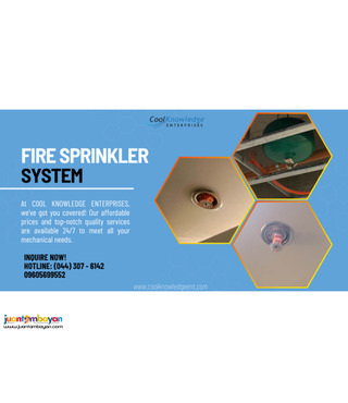 FIRE SPRINKLER SYSTEM AT CKE