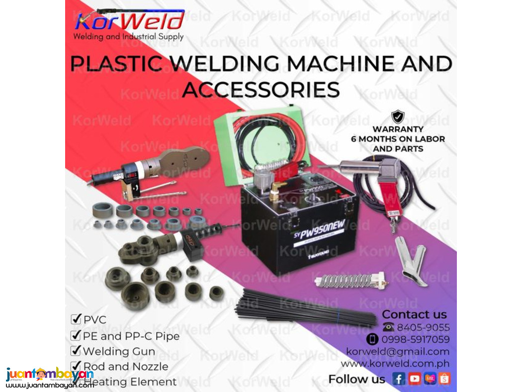 Plastic Welding Machine and Accessories Plastic Welding Machine and Accessories