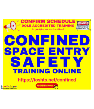 DOLE Confined Space Entry Safety and Rescue Training DOLE Accredited