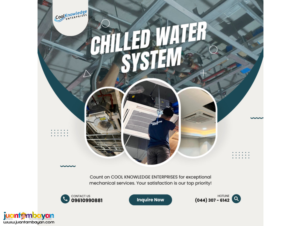 Expert and Professional Installation of Chilled Water Expert and Professional Installation of Chilled Water