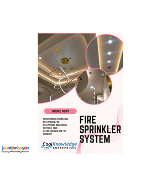 Reliable Fire Sprinkler System Installation and Service