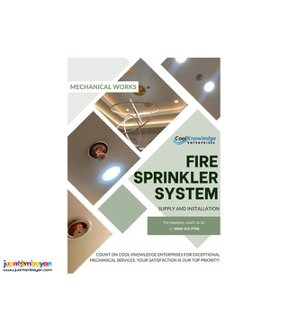 fire sprinkler system 