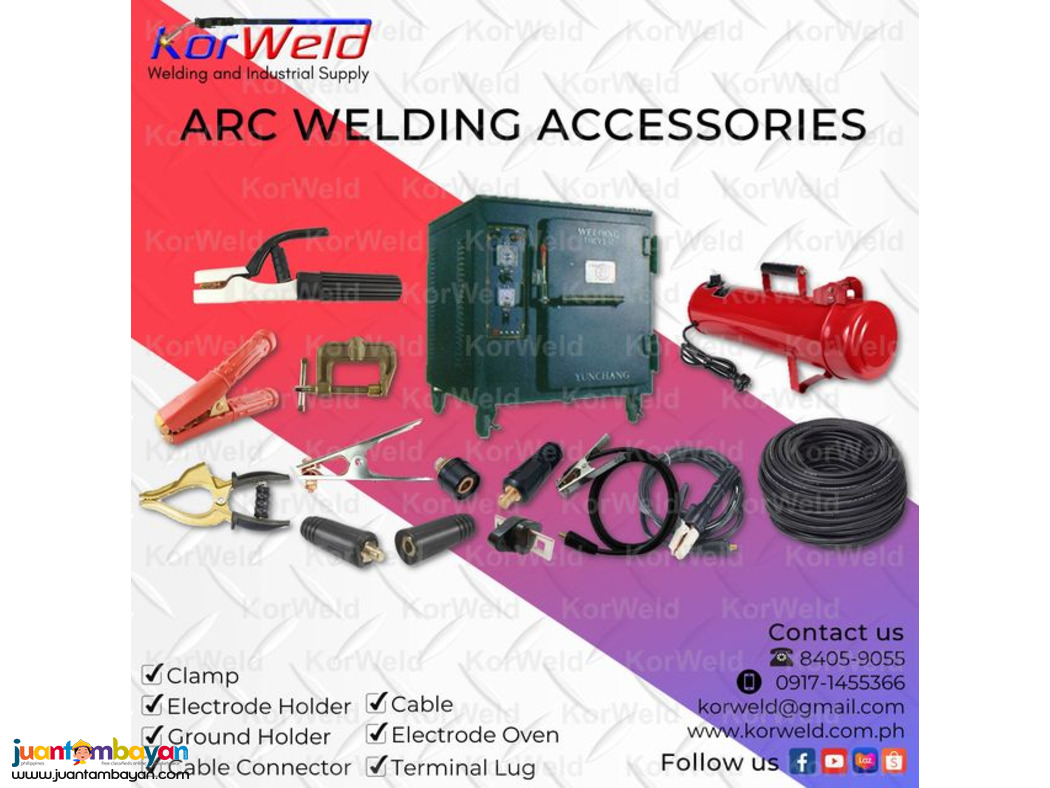 ARC Welding Accessories - Electrode & Ground Holder, Etc. ARC Welding Accessories - Electrode & Ground Holder, Etc.