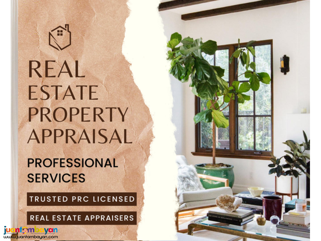 Real Estate Appraisal Real Estate Appraiser PRC Licensed Appraiser