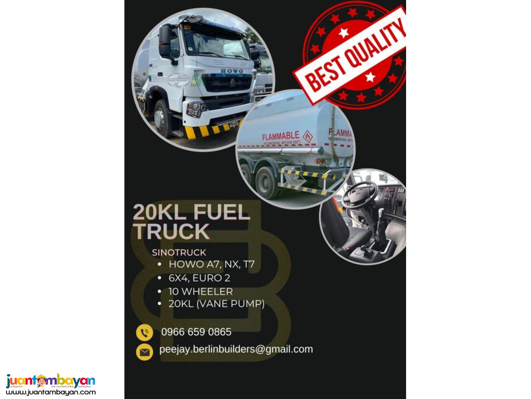 Fuel Truck (4KL, 6KL, 20KL, 24KL, 36KL)