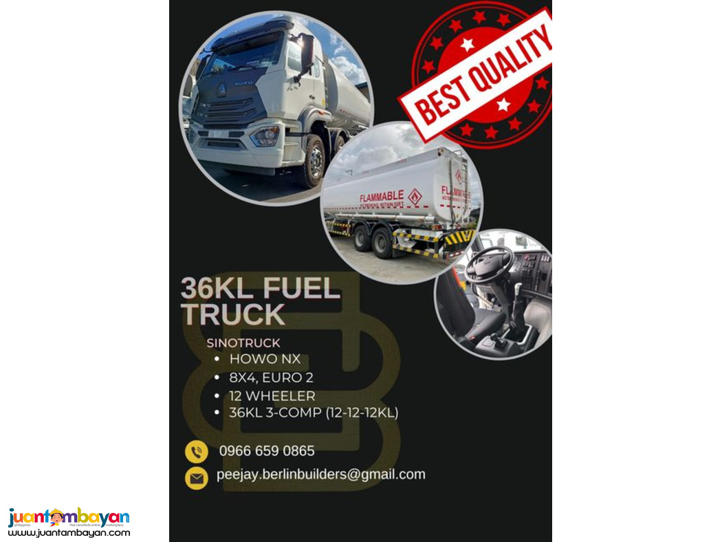 Fuel Truck (4KL, 6KL, 20KL, 24KL, 36KL)