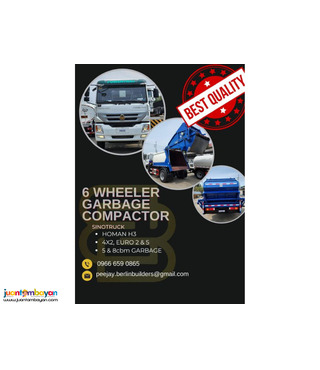 6 & 10 Wheeler Garbage Compactor