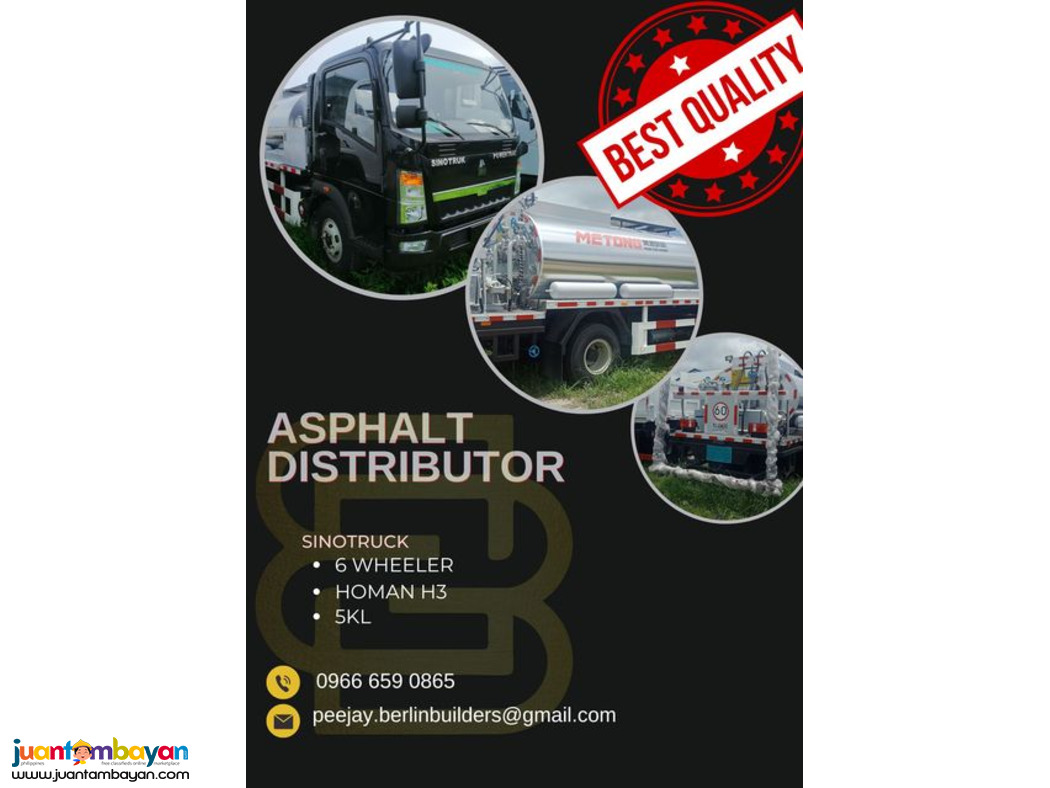 5KL Asphalt Distributor