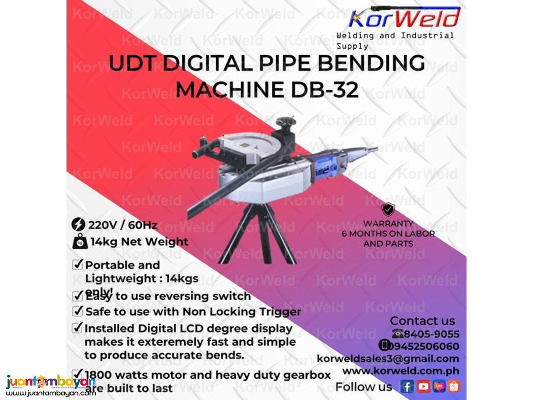 Digital Pipe Bender DB-32 (UDT)
