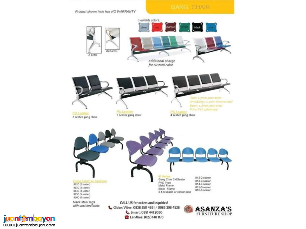 gang chair \ factory price