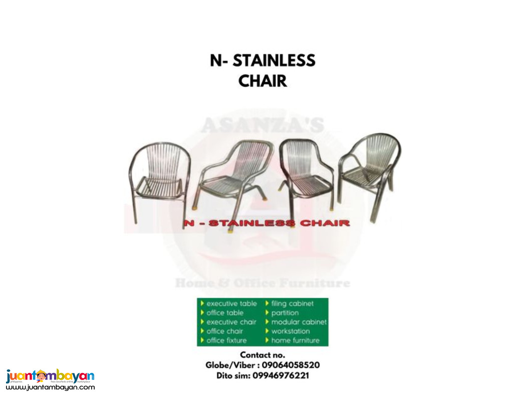  ALUMINUM CHAIR/WOODEN STACKABLE CHAIR/STAINLESS STEEL