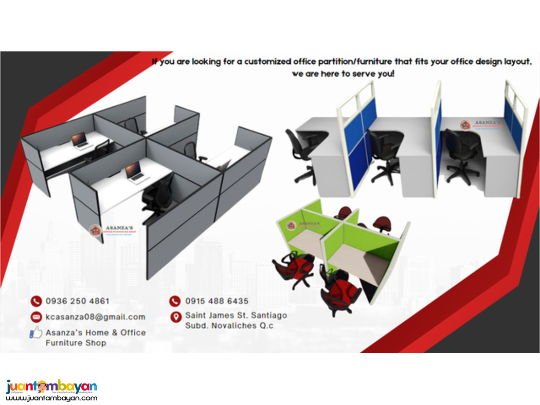 Cubicle-Affordable Price-Workstation-Divider-Made To Order/Partition