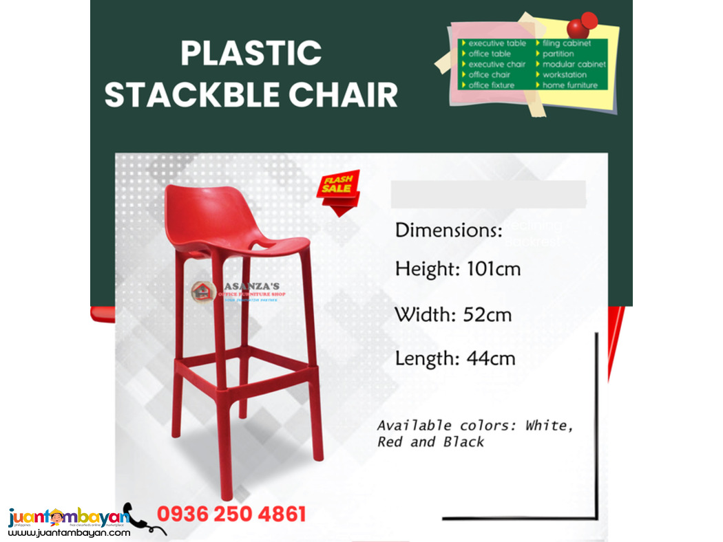 Plastic Chair -Stackable/Pantry Chair | Direct Factory Price
