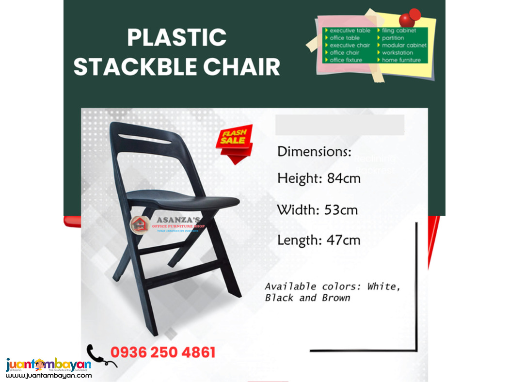 Plastic Chair -Stackable/Pantry Chair | Direct Factory Price