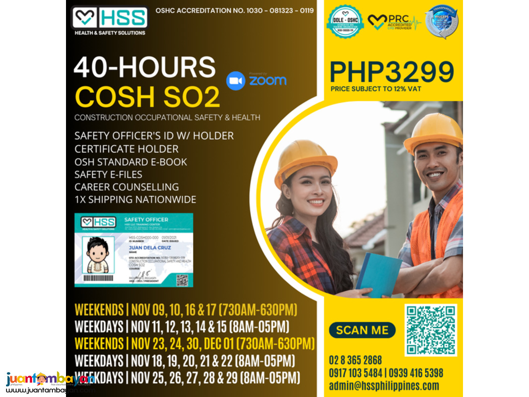 SO1 TRAINING WEBINAR