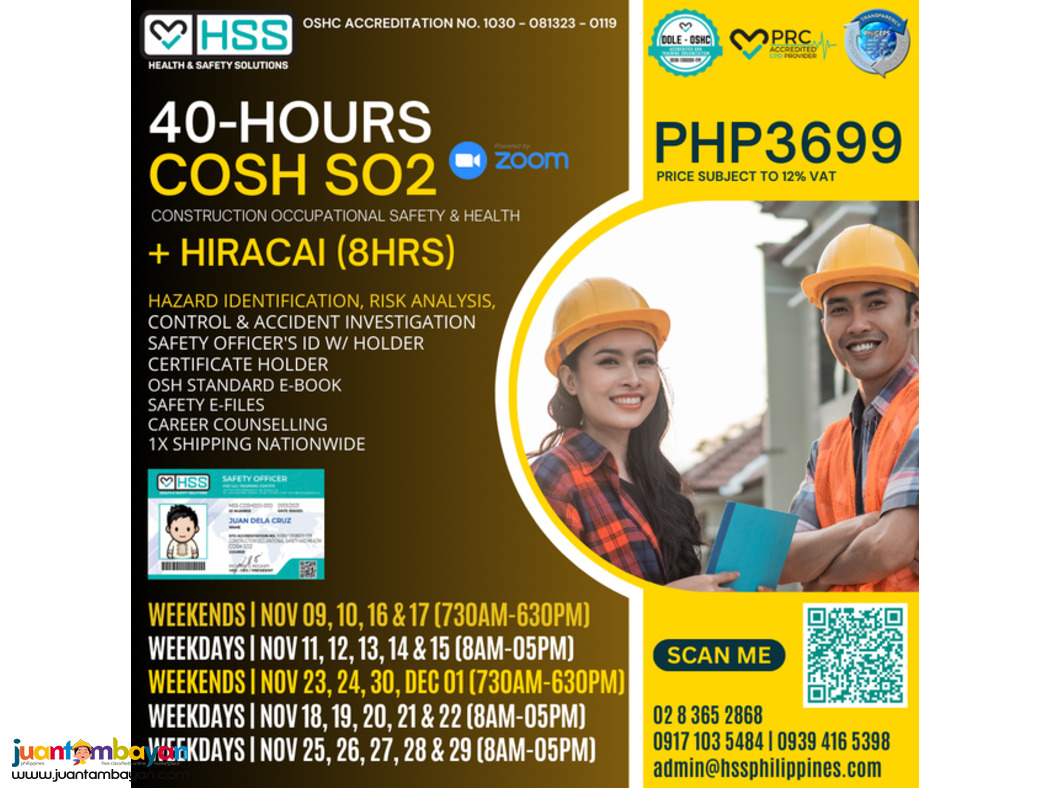 SO1 TRAINING WEBINAR