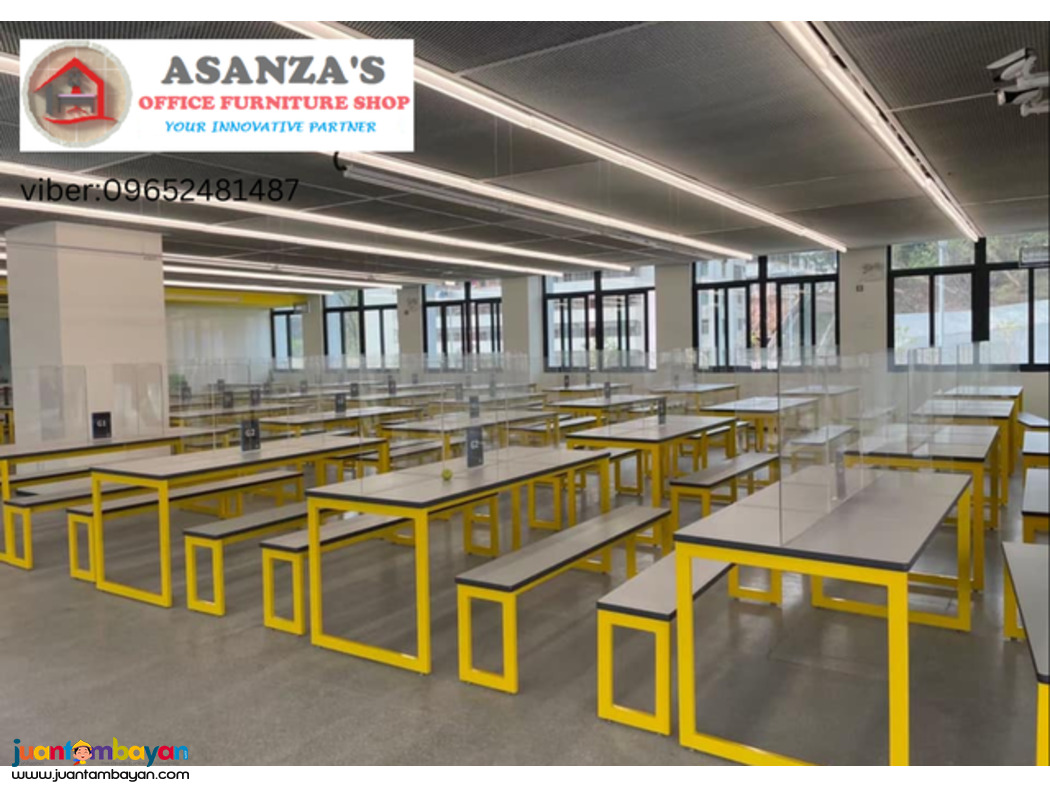 cANTEEN TABLE AND CHAIR