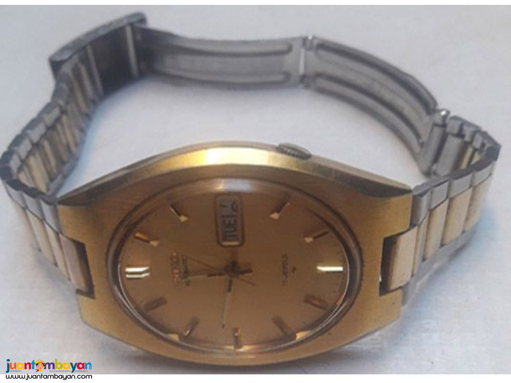 Gold Automatic Vintage Japan-KY Gold Seiko Watch 7009-8208-P