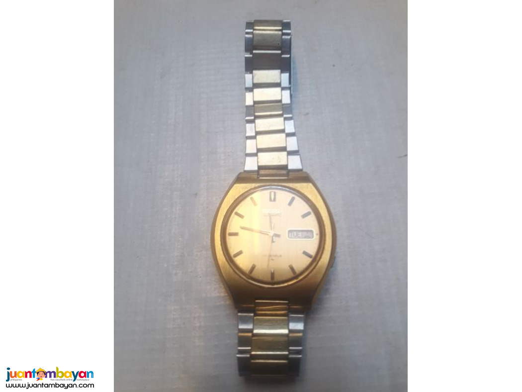 Gold Automatic Vintage Japan-KY Gold Seiko Watch 7009-8208-P