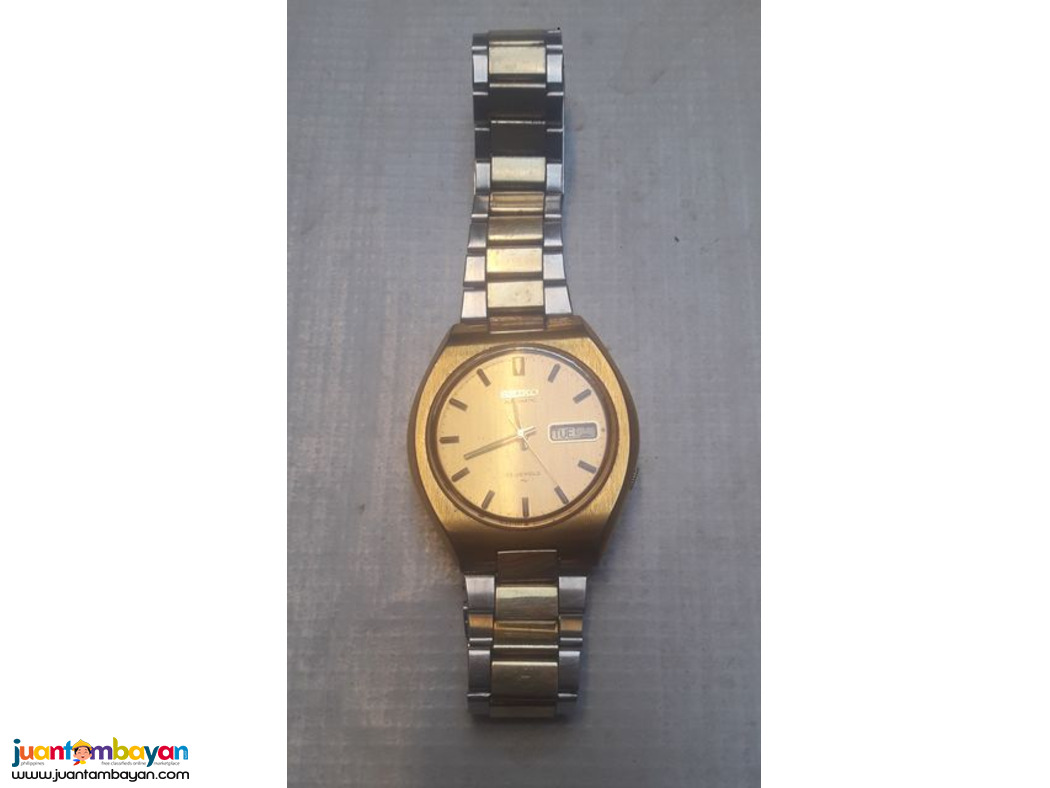 Gold Automatic Vintage Japan-KY Gold Seiko Watch 7009-8208-P