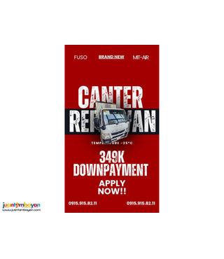 FUSO CANTER REEFER VAN Temp. -25c