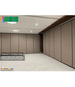 Floor To Ceiling -Divider- Full Fabric (Accordion Wall) Inventory Sale