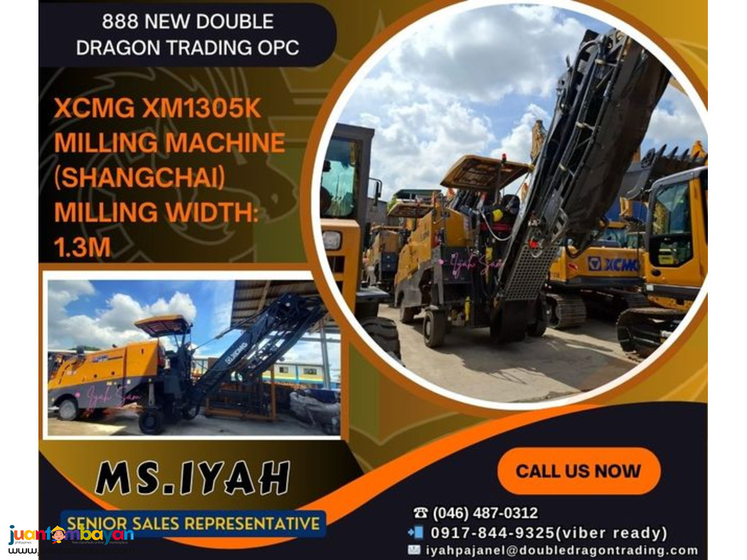 XCMG XM1305K MILLING MACHINE milling width: 1.3M-Special order XCMG XM1305K MILLING MACHINE milling width: 1.3M-Special order