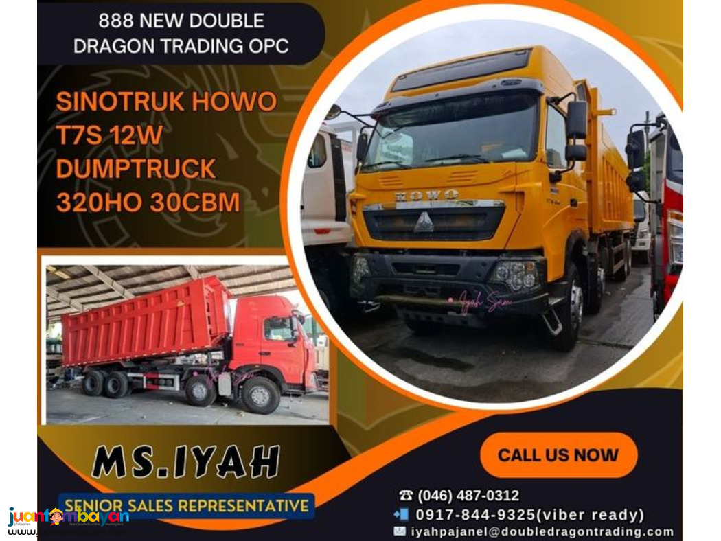 SINOTRUK 12 WHEELER DUMPTRUCK HOWO T7S 420HO 30CBM SINOTRUK 12 WHEELER DUMPTRUCK HOWO T7S 420HO 30CBM