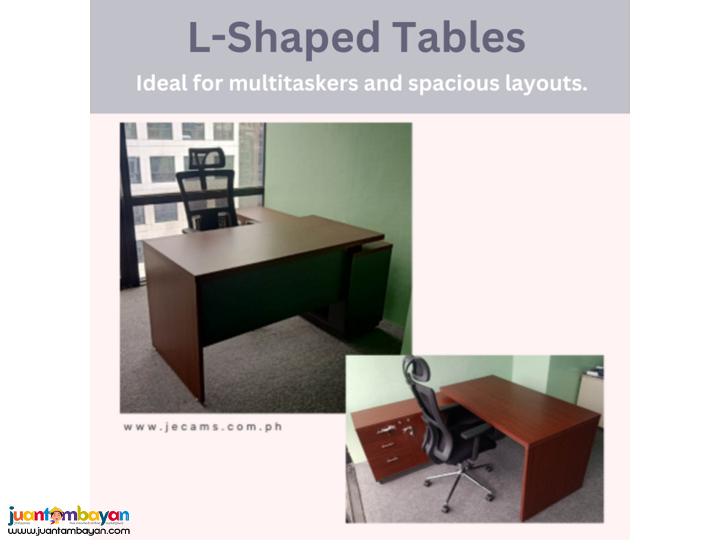 Jecams Inc. Stylish Office Tables for Small Spaces- Designs to Try!!
