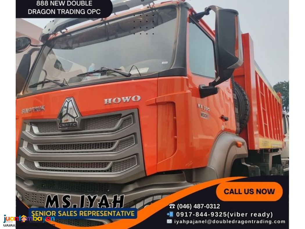 -SINOTRUK HOWO NX 6X4 DUMPTRUCK 380HP 20CBM-