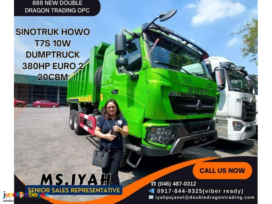 SINOTRUK HOWO T7S 10W DUMPTRUCK 20CBM E2