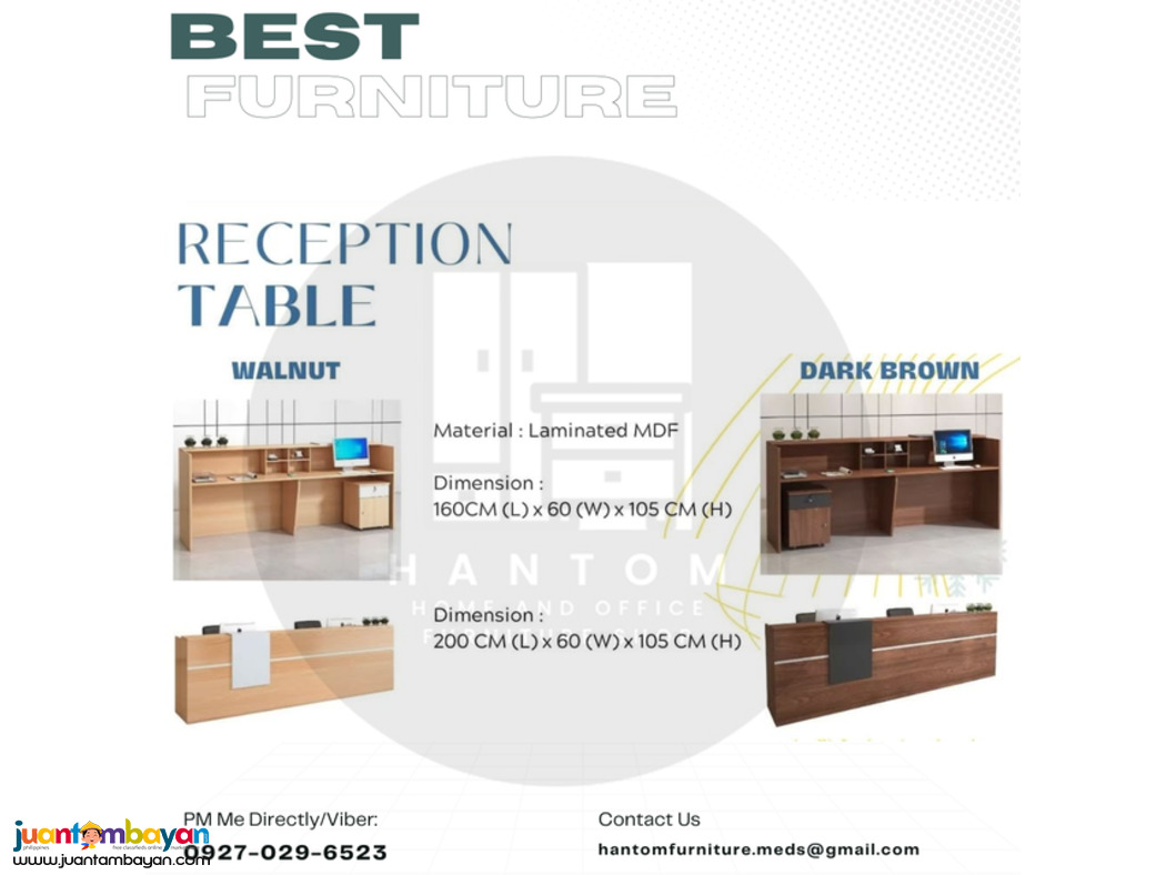RECEPTION DESK RECEPTION DESK