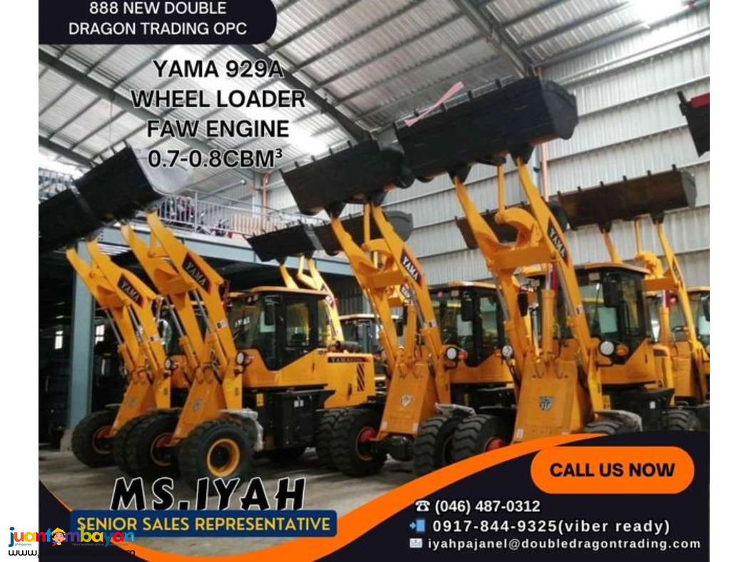 929A YAMA  WHEEL LOADER FAW ENGINE 0.7-0.8CBM³